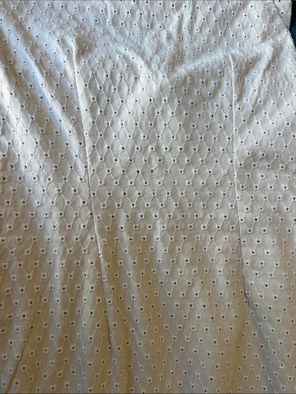 Free People Cream Eyelet Sleeveless Maxi Dress - Picture 15 of 16